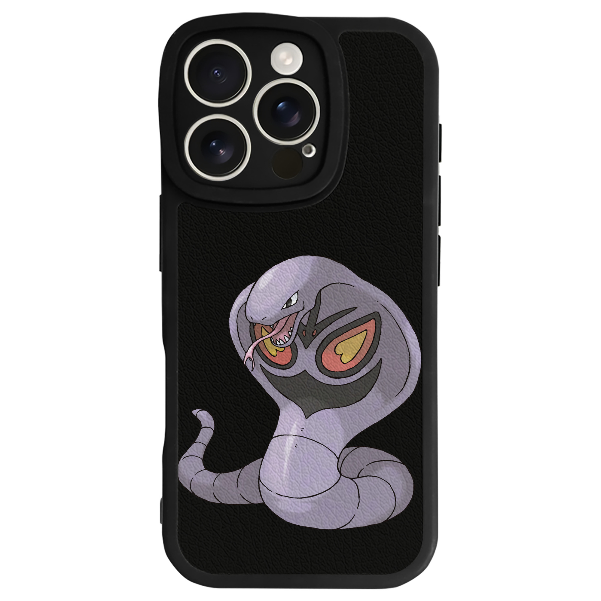 （画像用） ポケットモンスター Pokémon 【iPhone 16シリーズ対応】シリコンスマホケース（レザー調） 材質：シリコン